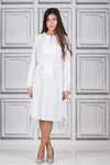 ALMA DRESS WHITE