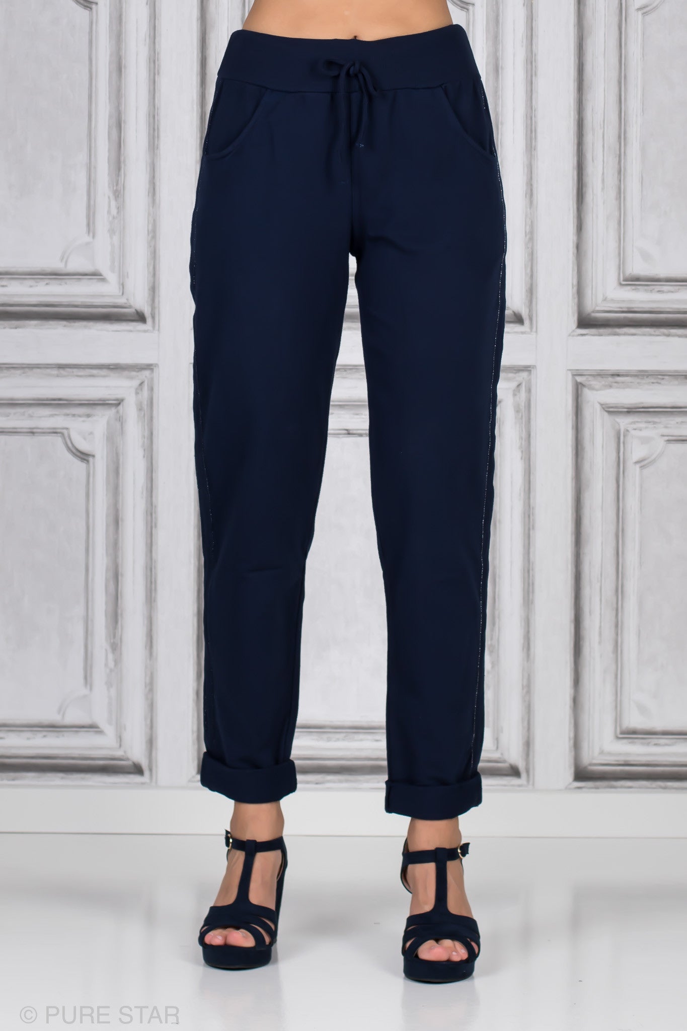 LIV SWEATPANTS NAVY
