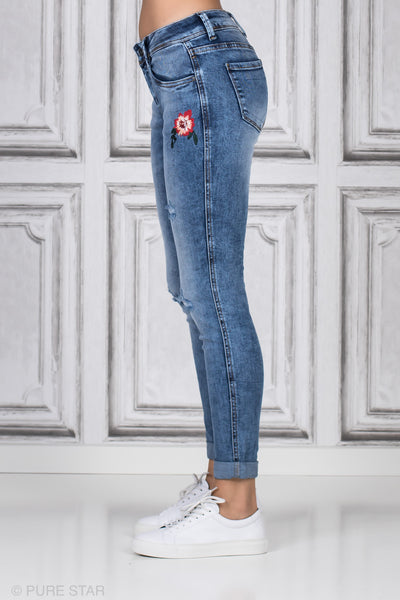 FLOWER JEANS