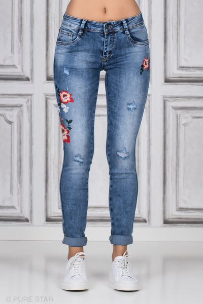 FLOWER JEANS