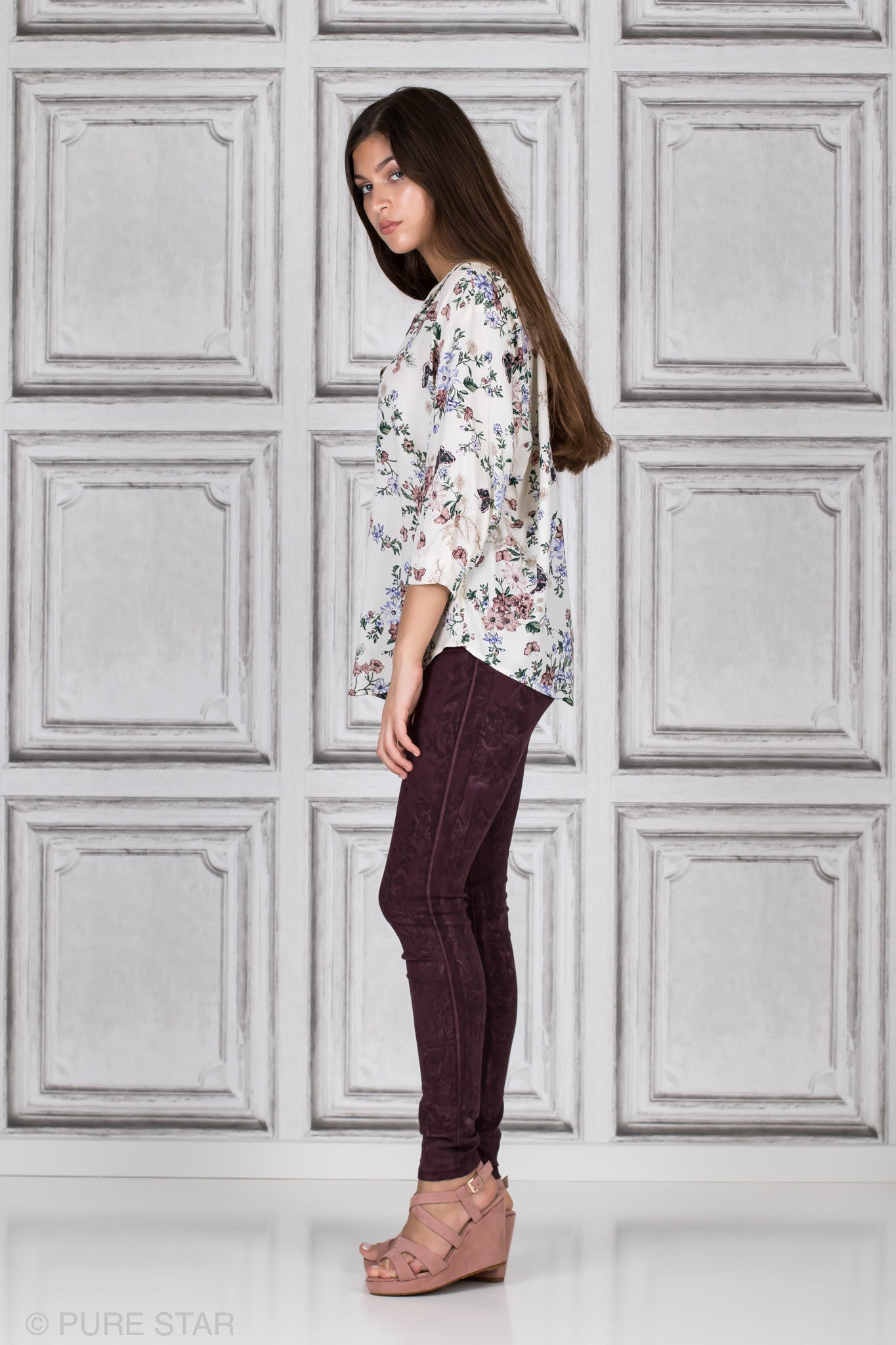 CATYA JEANS BORDEAUX