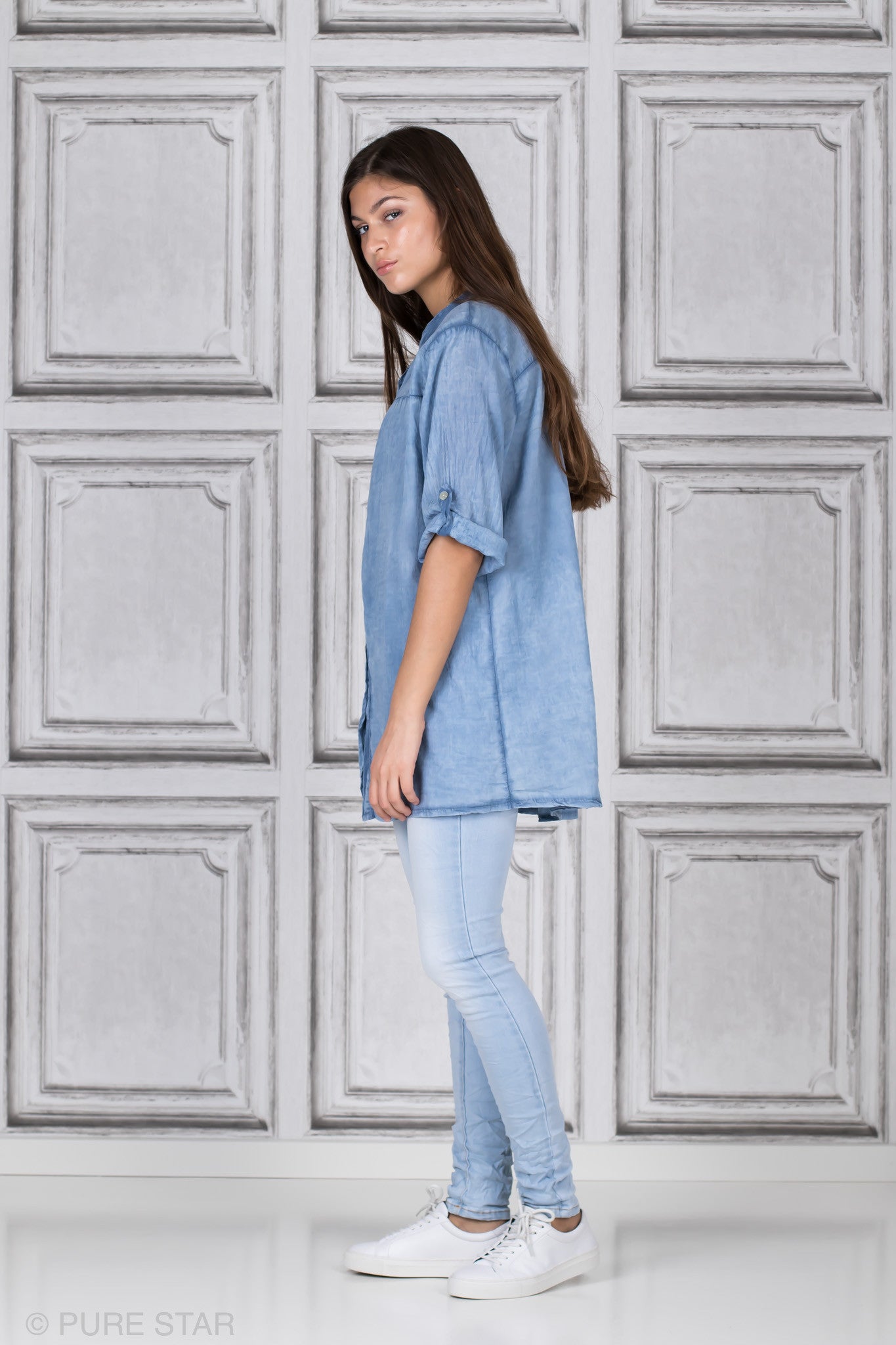 SANDY SHIRT LIGHT BLUE
