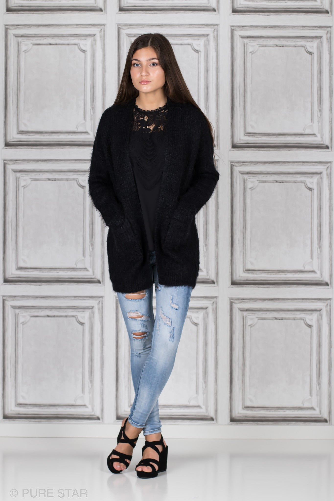 ILENA KNIT BLACK