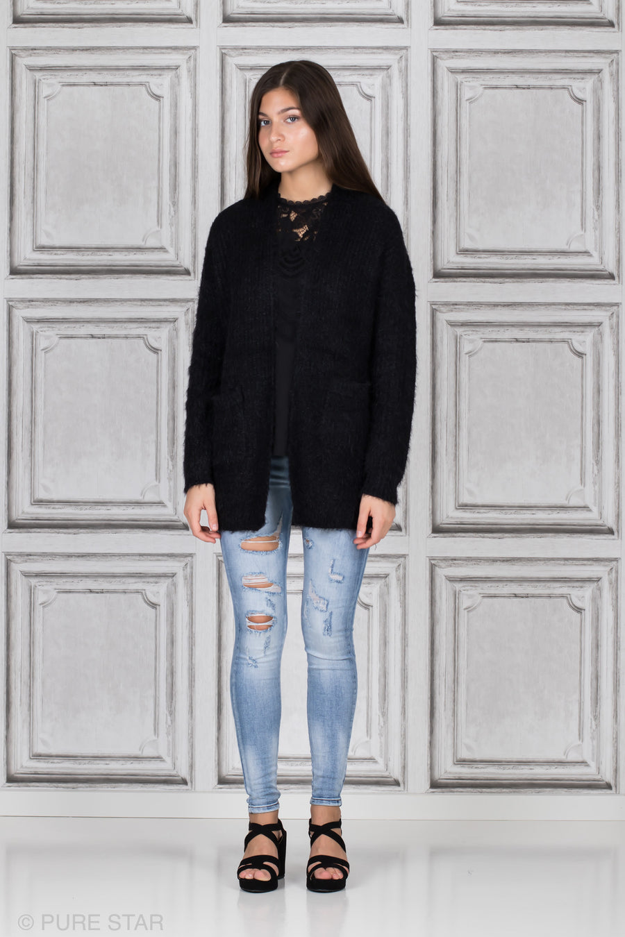 ILENA KNIT BLACK