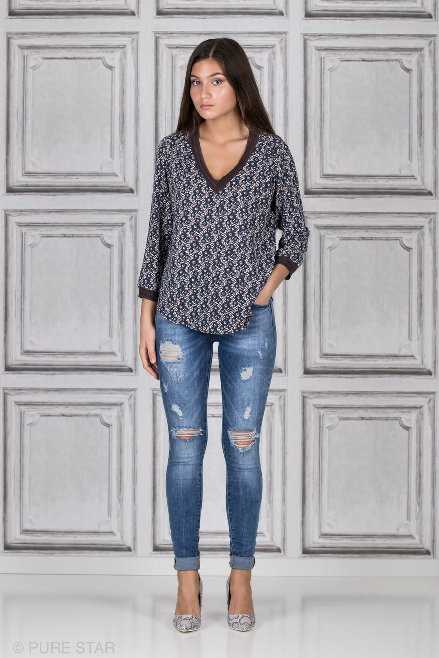 CENIA SHIRT GREY