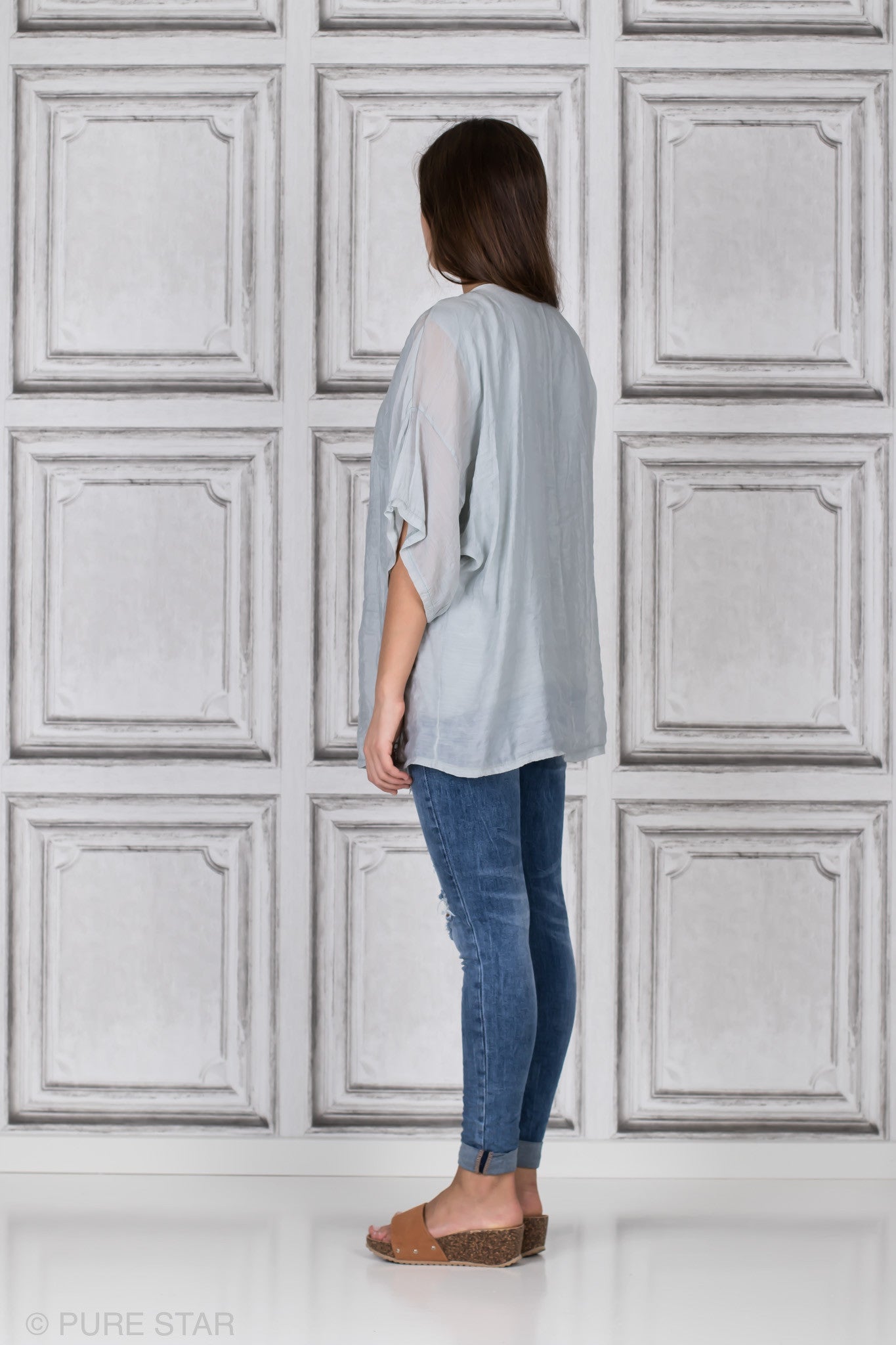 CADY TOP GREY