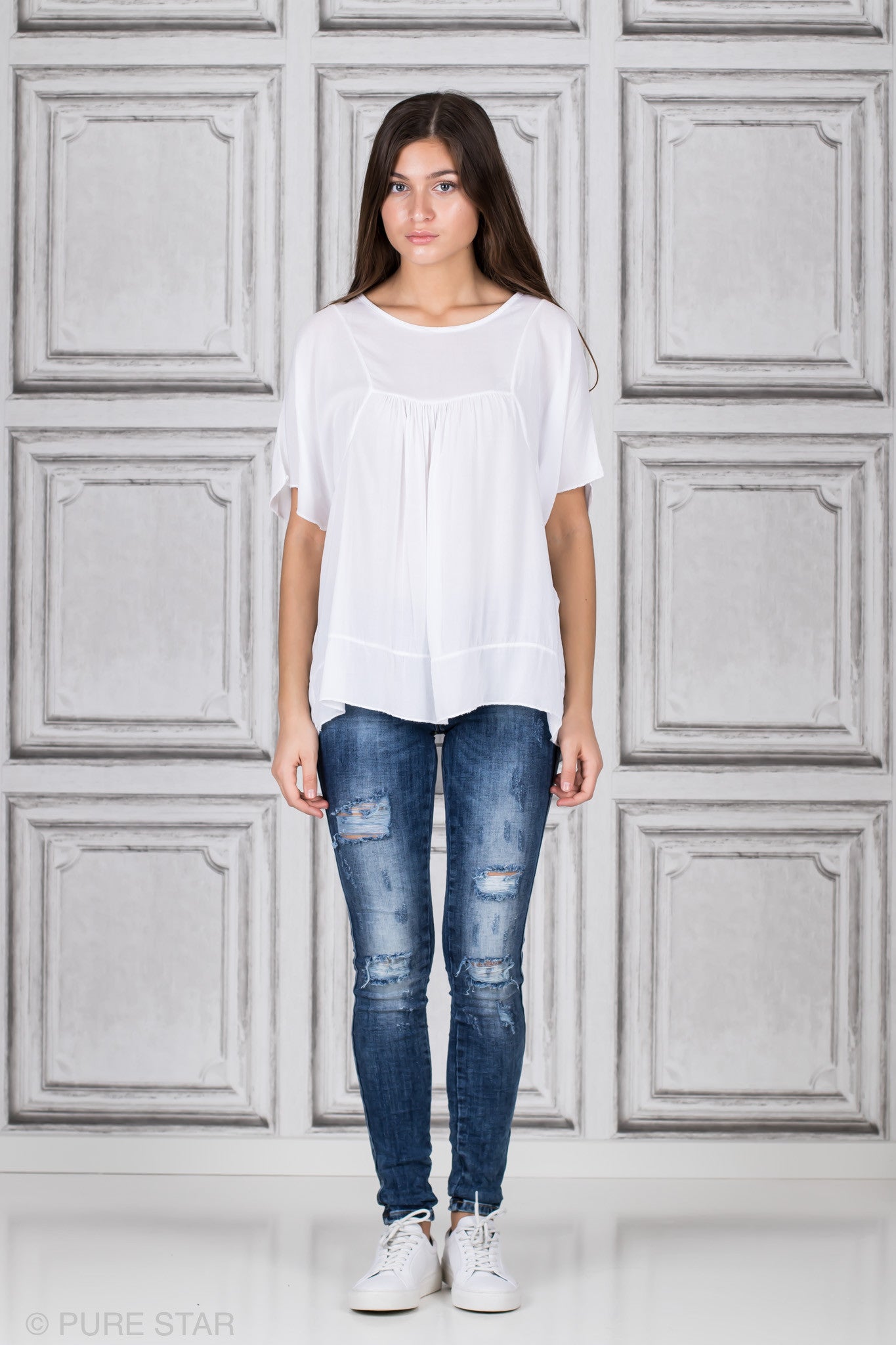 JACEY TOP WHITE