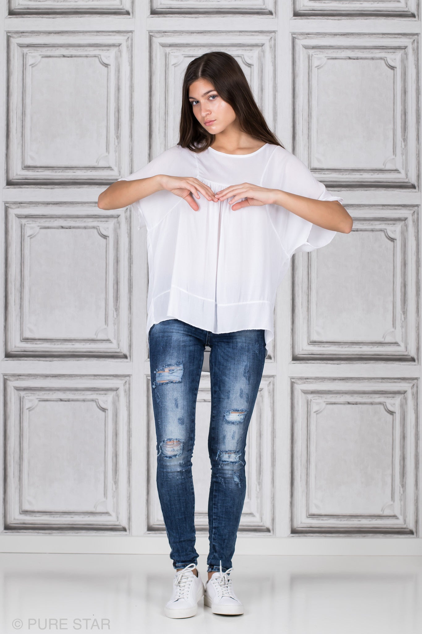 JACEY TOP WHITE