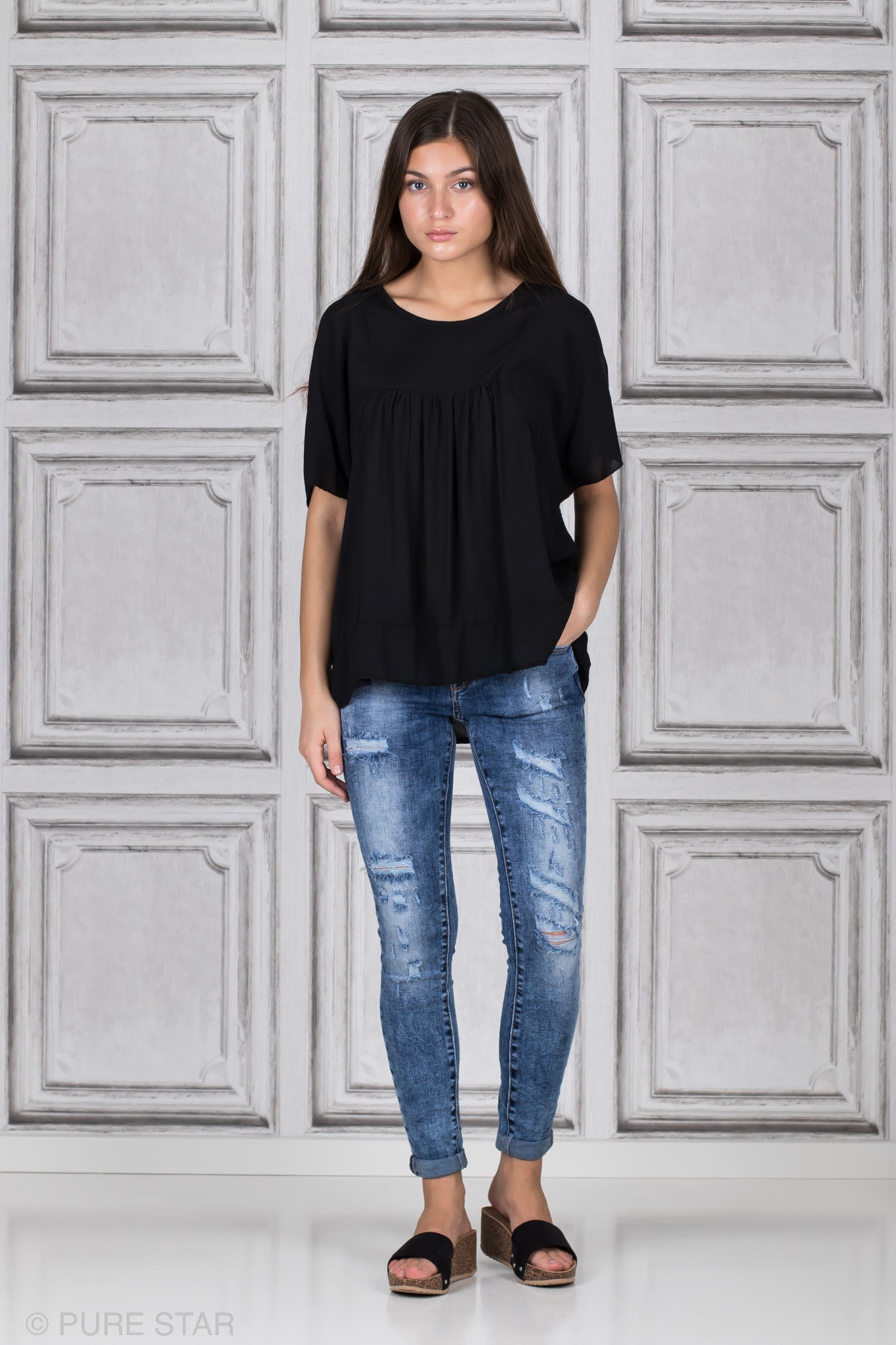 JACEY TOP BLACK