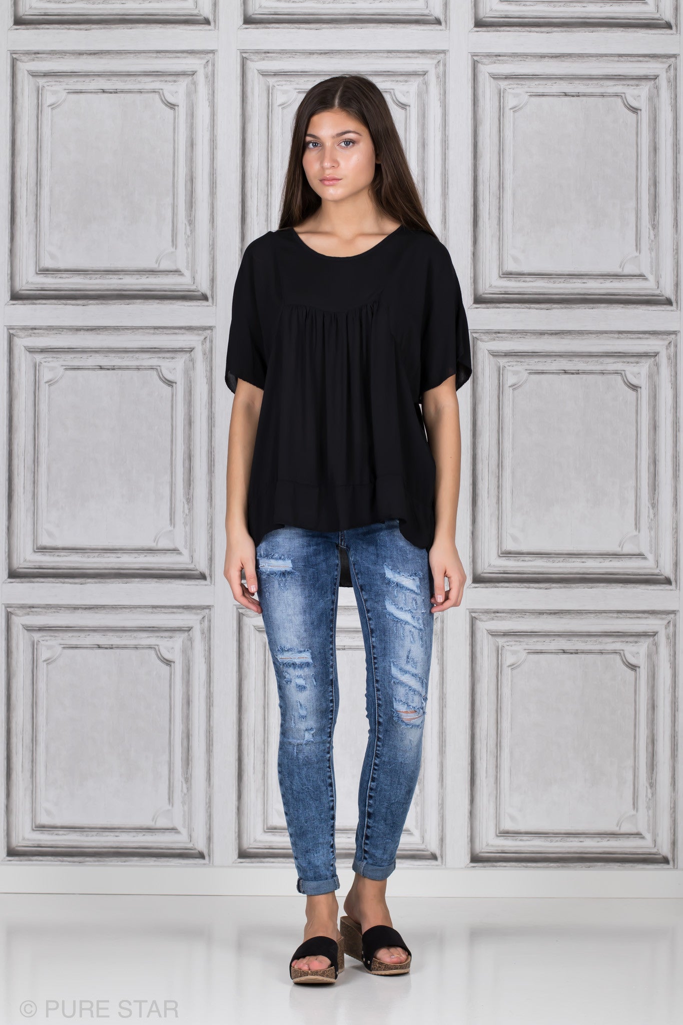 JACEY TOP BLACK