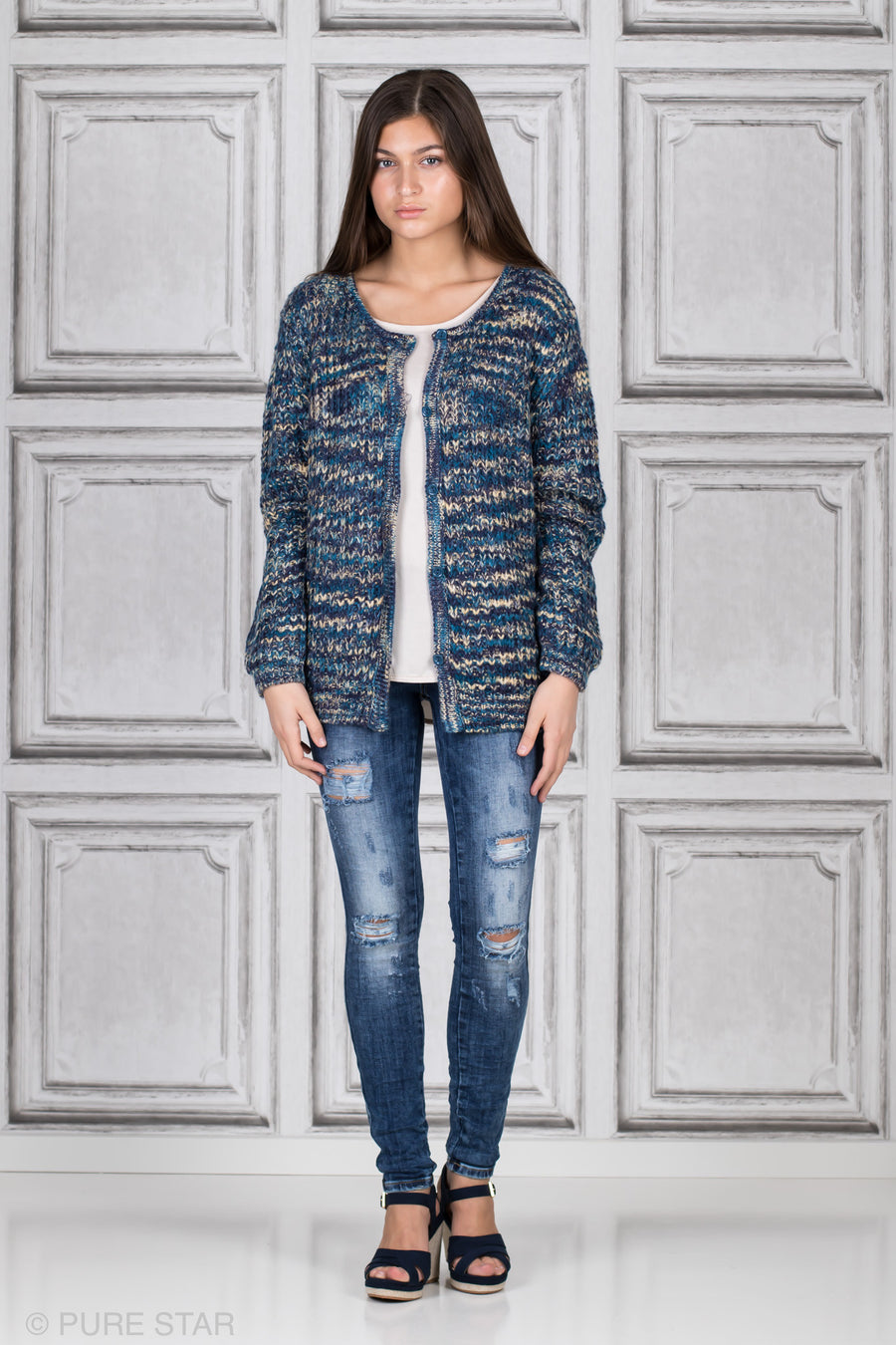 BABETT KNIT NAVY